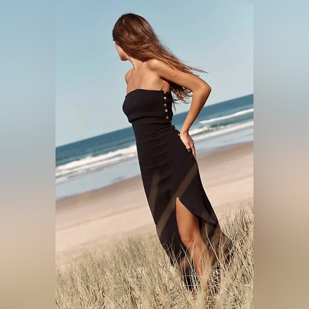 Free people made me blush midi dress